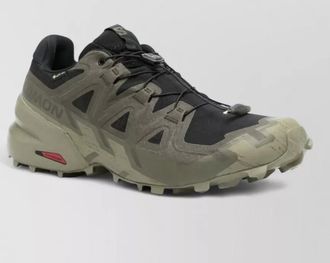 Salomon mesh nylon silk low top sneakers