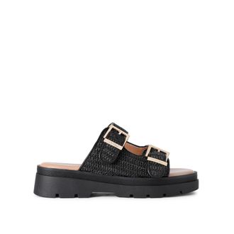 Carvela Womens Bormio Buckle Sandals - Black