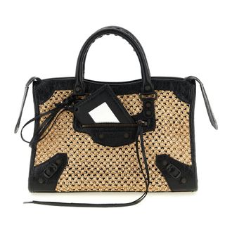 Balenciaga Le City Small Handbag - female - Balenciaga - Handbags - Beige - ONE SIZE - Bags
