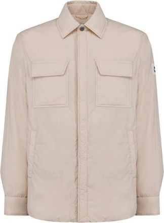 Afterlabel Belluno Jacket - Heren - Zomerjassen - Beige - L - Nylon - Jassen