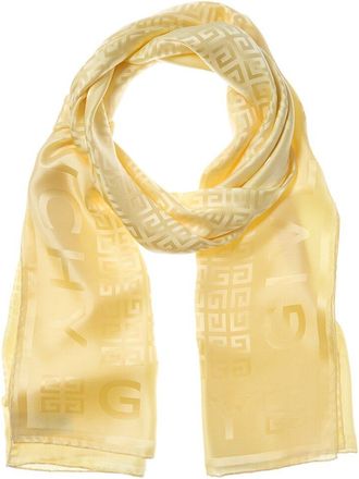 Givenchy 4G Logo Silk Scarf