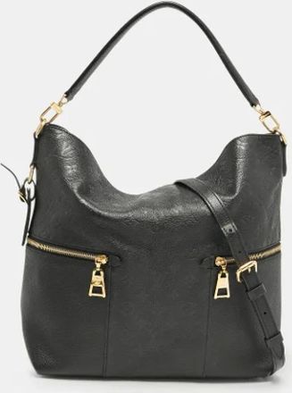 Louis Vuitton Pre-owned Shoulder Bags, female, Black, Size: ONE SIZE Pre-owned Canvas handbags