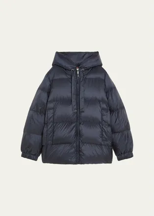 Max Mara Seia Hooded Water-Resistant Down Jacket