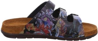 Rohde Blauwe Mix Damessandaal - Stijlvol - Dames - Sandalen - Blauw - 35 EU - Schoenen