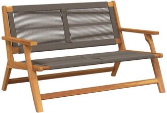vidaXL Vidaxl - Garden Furniture Grey 78 x 122 x 73cm Solid Acacia wood