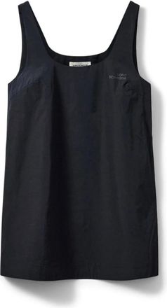 Sofie Schnoor Kleedjes, Dames, Blauw, XL, Katoen, Navy Blauwe Eenvoudige Jurk