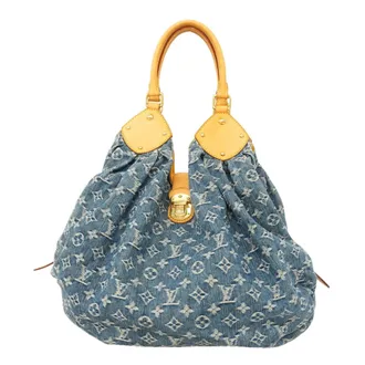 Louis Vuitton Blue Tote Bag (Pre-Owned)