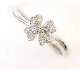 C&A White Gold White Gold (14K) Band Ring (Pre-Owned)