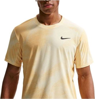 Nike Court Slam Dri-FIT ADV T-Shirt Alabaster Topaz Gold Black IB1016-744