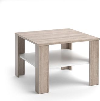 Vicco Mesa de centro Homer, Sonoma, 60 x 60 cm