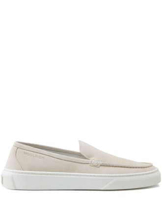 Woolrich suede slip-on loafers - women - Suede - 39.5 - Neutrals