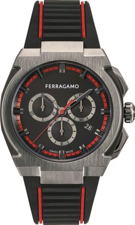 Ferragamo Ferragamo Supreme Chrono Silicone Watch