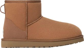 UGG Chestnut Classic Mini Sheepskin Uggplush Ankle Boots