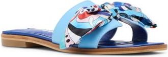 Steve Madden Hadyn Slide Sandal in Blue Multi at Nordstrom, Size 6.5