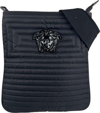 Versace Nylon Shoulder Bag (Pre-Owned)
