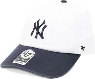Sporty & Rich Cappello da baseball con logo - Bianco
