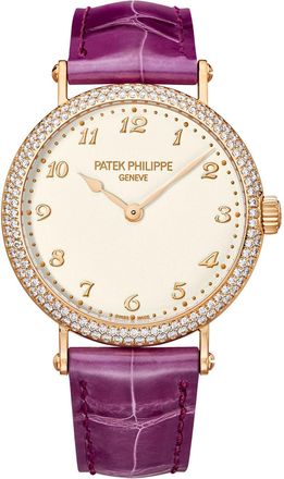 Patek Philippe Calatrava Automatic Gold Diamond Ladies Watch 7200/200R