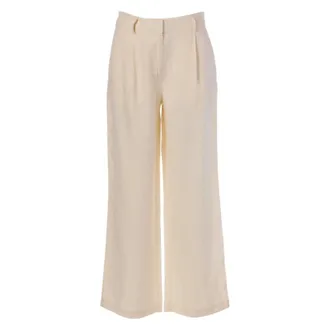 Jcsophie Broeken, Dames, Beige, M, Katoen, Merryl Pantalon