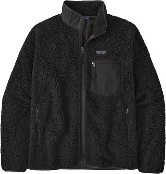 Patagonia Classic Retro-X High Collar Full Zip Textured Fleece Jacket