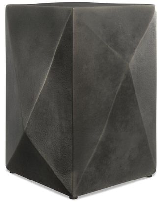 Simpli Home Danner Contemporary 14In Cast Aluminum Side Table