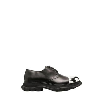 Alexander McQueen Heren, Schoenen, Zwart, Maat: 40 EU Leer