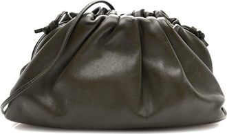 Bottega Veneta Fondente Butter Calfskin Leather Butter The Mini Pouch (Authentic Pre-Loved)