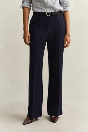 GANT Women Flared Slacks (44) EVENING BLUE