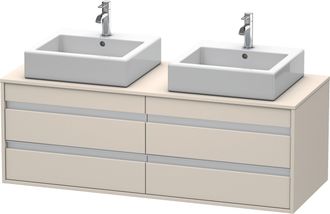 Duravit Mueble Bajo Lavabo Ketho 550x1400x496mm Taupe
