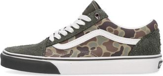 Vans Grape Leaf Lage Sneaker met Vlammen - Heren - Sneakers - Veelkleurig - 40 EU - Su&egrave;de - Schoenen