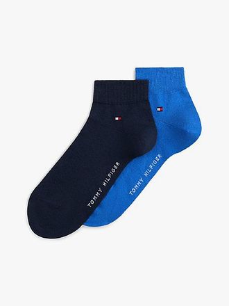 Tommy Hilfiger 2-Pack Flag Embroidery Ankle Socks