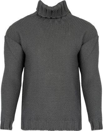 La Haine Inside Us Maglione a collo alto - - Knitwear - Uomo - Grigio - L