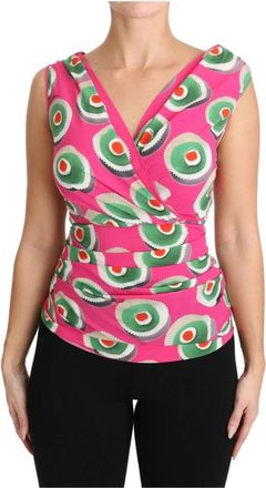 Dolce & Gabbana Sleeveless Tops - Dames - Tops zonder mouwen - Veelkleurig - M - Tops