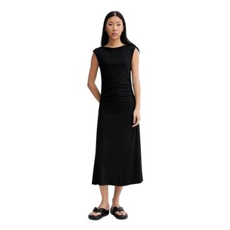 Marc O'Polo Dames, Jurken, Zwart, Maat: S Jersey