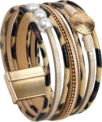 Saachi Saachi Animal Print Bracelet