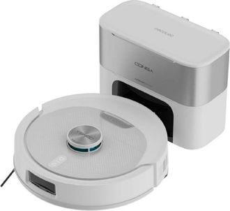 Cecotec Cecotec Robot Aspirador - Base Autovaciado 3l - Navegaci&oacute;n L&aacute;ser - 2500pa - Conga Y80 Pearl. Autonom&iacute;a 240mins En Modo Eco