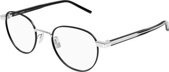 Saint Laurent Optical Frame - unisex - Brillen - Grijs - 49 MM - Accessoires