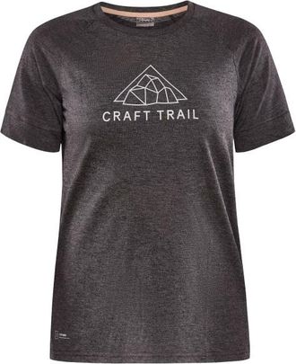 Craft Pro Trail Wool S/S Tee Laufshirt f&uuml;r Damen | grau