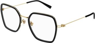 Gucci Mode Bril Zwarte Frame - Dames - Brillen - Zwart - 51 MM - Accessoires