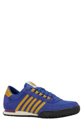 K-Swiss Vintage Trainer Low Top Sneaker in Surf The Web/gold Flake at Nordstrom, Size 10.5