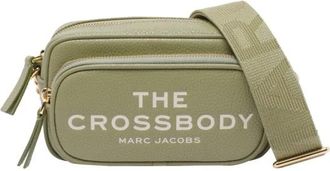 Marc Jacobs The Leather Crossbody - Dames - Schoudertassen - Beige - ONE Size - Leer - Tassen