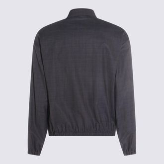 Moschino Mens Jackets Dark Grey _pl Vw Ea