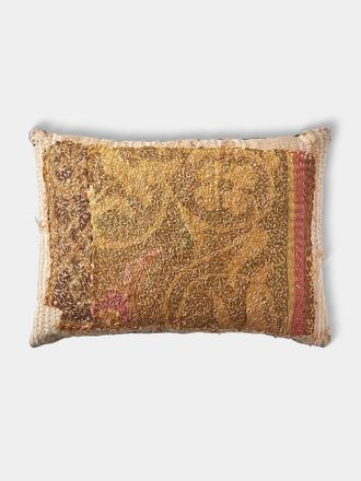 By Walid 18th-Century French Aubosson Tapestry Wool and Linen Cushion (23.5in/60cm)