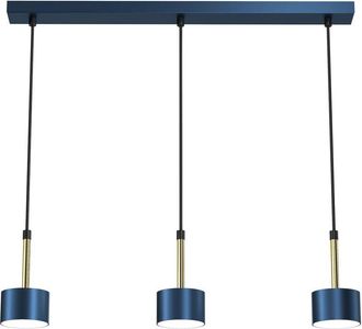 Milagro Lampada a sospensione ARENA BLU/ORO 3xGX53
