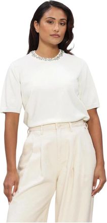 Notre-V Truien & Vesten, Dames, Wit, L, Nv-Herma Top