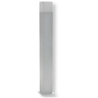 Trade Shop TrAdE Shop Traesio - Lampione Da Giardino Moderno 74 Cm Illuminazione Per Esterno Con Attacco E27 Ip44 740 - Bianco