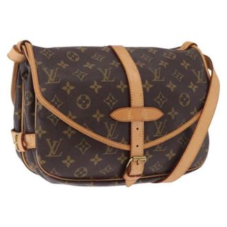 Louis Vuitton Pre-owned Saumur 30 Shoulder Bag - Dames - Pre-owned - Bruin - Maat: ONE Size