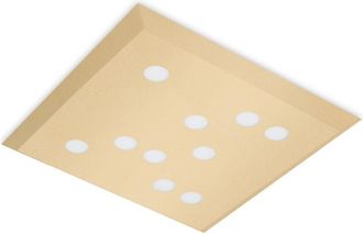 Leds - C4 Plafon De Techo Wow Led 44w 3000k Oro 2311lm