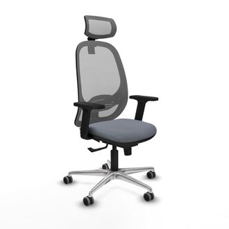 Piqueras y Crespo Silla De Oficina Piqueras Y Crespo Cilanco Negro Espuma Alta Densidad