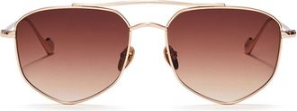 Sunday Somewhere ANDREA C1 Womens Sunglasses Gold Size 53