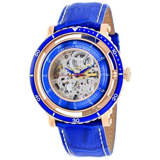 Christian Van Sant Mens Dome Silver Round 45mm
